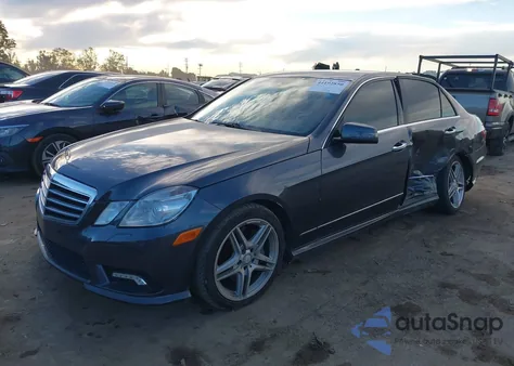 2011 Mercedes-Benz E 550 из США, поврежденный, VIN WDDHF7CB0BA395873